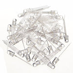 250pcs LED RGB Common Cathode 4-Pin F5 5MM Diode