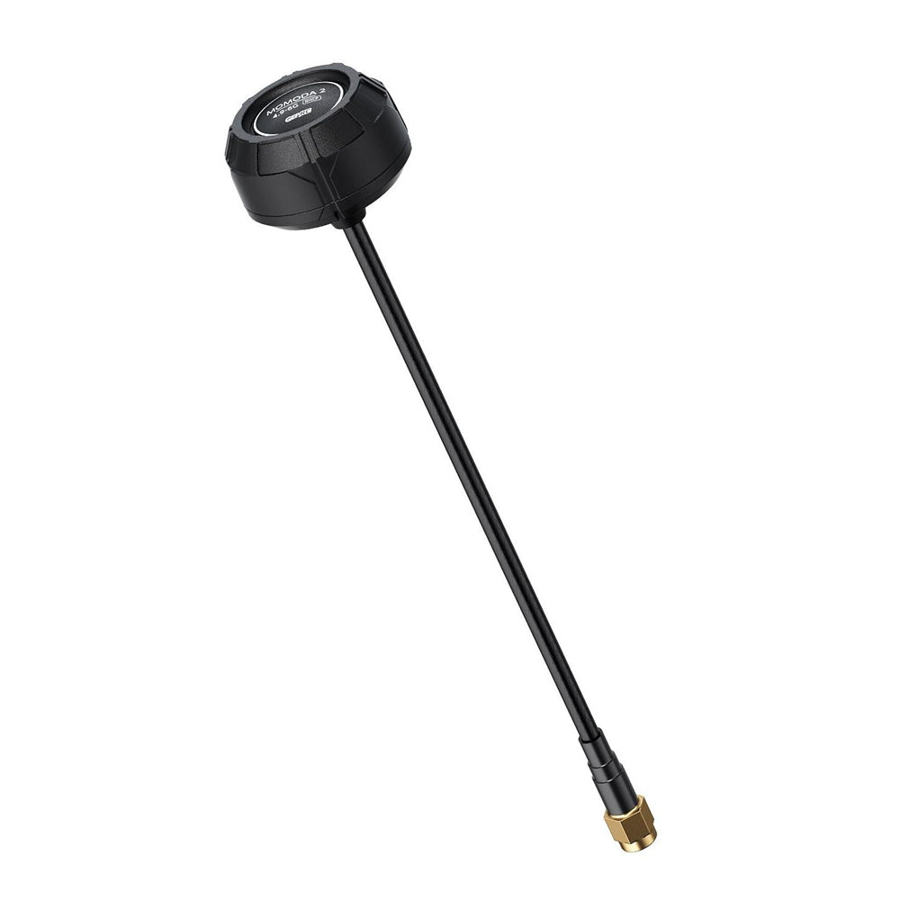 GEPRC Momoda2 4.9-6GHz FPV Antenna with 3.55dBi High Gain, SWR ≤1.28, 88% Radiation Efficiency, -25dB Cross-Polar, LHCP/RHCP, RG141 Cable, SMA, 90mm/170mm, 11.2-17.6g, Omnidirectional for HD & Analog VTX Goggles Racing Long-Range Drone