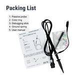 LinkMejor MSP510 Oscilloscope Passive Probe 500MHz Bandwidth Universal BNC Interface High Precision Measurements Easy Signal Testing Reliable Performance BNC interface Universal