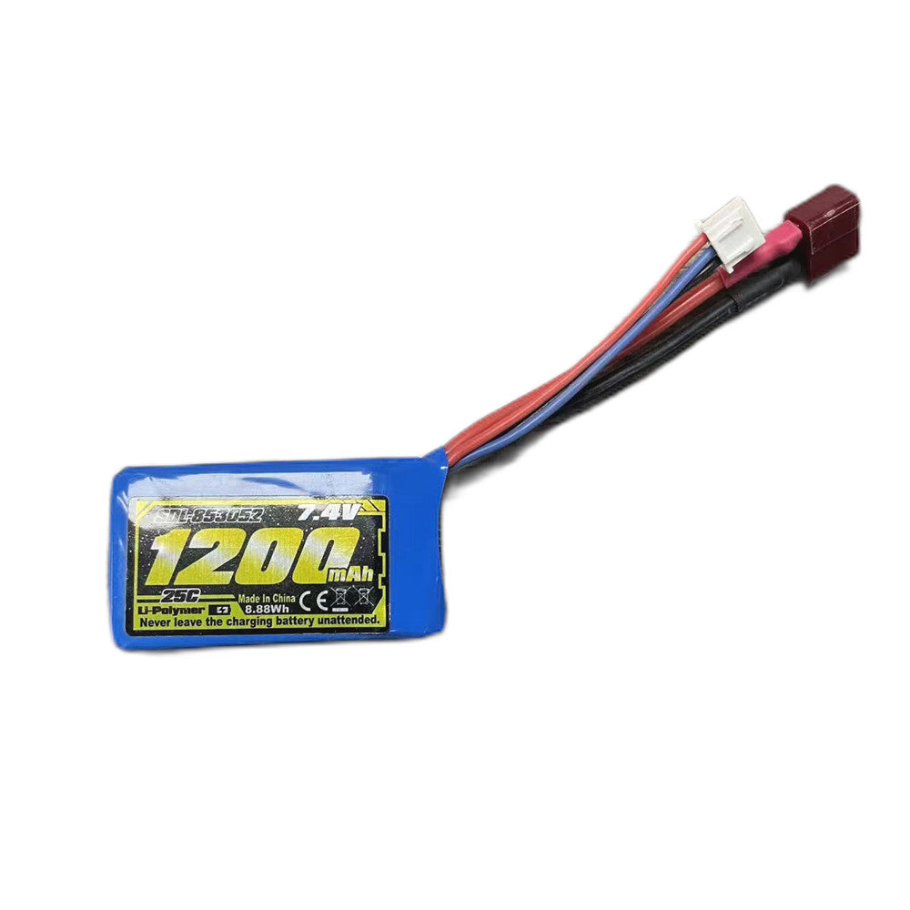 LinkMejor 3100A V3 1/16 Brushless RC Car Parts 7.4V 1200mAh 25C 2S 8.88Wh Lipo Battery Vehicles Models Spare Replacement E782