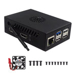 Orange Pi 5 Max Case with Fan Active Passive Cooling Metal Shell Optional Antenna Aluminium Heatinks