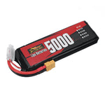 LinkMejor 2S 7.4V 5000mAh 100C 37Wh LiPo Battery XT60 Plug for RC Car Airplane Helicopter