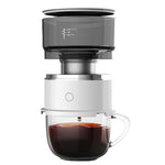 Portable Electric Outdoor Drip Coffee Maker for Home Office, Espresso Coffee Machine Mini Coffee Maker with Tritan Water Tank