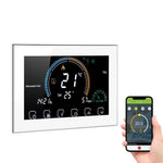 Tuya WiFi Smart Programmable Thermostat for Electric Heating LCD Display Touch Panel APP Voice Control Work with Alexa Google Home