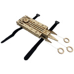 48Pcs DIY Assassin Sleeve Staple Sword Toys Model Game Accessories Handmade Wood Construction Projectile