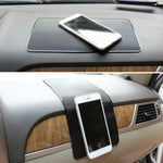 Car Dashboard Sticky Pads Non-slip Gel Pads Phone Holder Dash Anti-Slip Mat For Key Coin Sunglass Grip Pad Multifunctional Anti-Slip Sticker