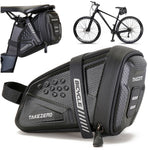 LinkMejor TZ07 1L Lage Capacity PU Mountain Bike Clearing Bag Road Bike Rear Bag OligHard Shell Riding Equipment Accessories