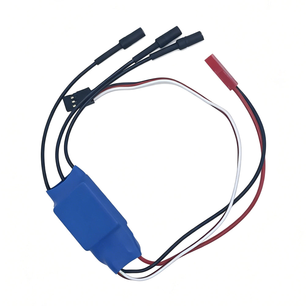 LinkMejor 20A Brushless ESC JST Plug 2-3S for Fixed Wing RC Airplane