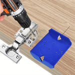 35mm/40mm Hinge Drilling Locator Alloy Drill Bit Positioning Tool for Cabinet Door Hinge Installation Accurate and Efficient
