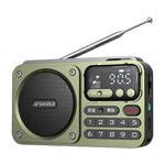 LinkMejor F22 Multimedia Radio Wireless bluetooth Speaker Digital Display HiFi Card Music Loudspeaker FM Radios Support U Disk TF Card Playback