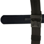120cm Men's Tactical Nylon Belt Shooting Training Holster Simple Automatic Buckle Pant Waistband for Outdoor Leisure Sports Work