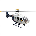 LinkMejor EC135 450 Class 2.4G 6CH GPS Stabilized Scale RC Helicopter RTF With X2 Flight Controller and Searchlight