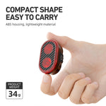 LinkMejor CY200 Smart Bike Brake Sensing Rear Light 600mAh Battery IPX6 Waterproof LED Charging Taillight Warning Back Light for Night Cycling