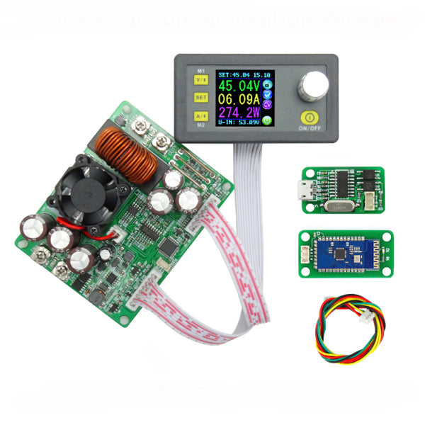 LinkMejor® DPS5020 Constant Voltage Current Step Down Communication Digital Power Supply Buck Voltage Converter LCD Voltmeter 50V 20A