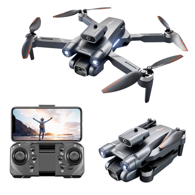 LS-S1S 2.4G WIFI FPV With 6K 720P HD Camera 18mins Flight Time Optical Flow Positioning Brushless Foldable RC Drone Quadcopter RTF