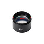 LinkMejor WD165 0.5X 0.7X  2.0X Auxiliary Objects Lens Microscope Camera Lens For Trinocular Binocular Stereo Zoom Microscope Barlow Glass Lens