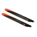 LinkMejor RC Helicopter Spart Parts 690mm Carbon Fiber Propeller Main Blade