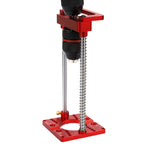 LinkMejor Drill Bracket Stand Drill Guide 35mm 26mm Concealed Hinge Hole Punch Locator Cabinet Hardware Jig For DIY Woodworking Projects