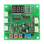 LinkMejor® DC 12V 24V 48V 2 Way Cooling PWM 4 Wire Fan Temperature Controller Temperature Speed Display