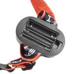 LinkMejor LED Headlight with Red Strobe Warning USB Rechargeable Headlight Red Light Floodlight Perfect for Riding and Working Head Lamp