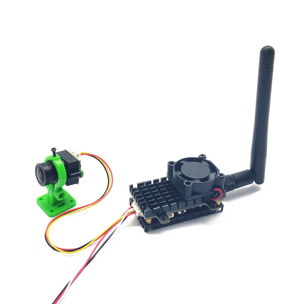 EWRF 5.8GHz 2W FPV Transmitter&1000TVL 120° FPV Camera – 48CH, 3-5KM Range, 2.8mm CMOS for Long Range RC Drones
