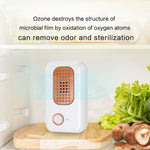 Tevorex Rechargeable Ozone Air Deodorizer, Portable Freshness Keeper for Refrigerator, Closet & Food Storage, Compact Air Purifier for Home