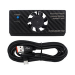Camera Cooling System Ultra Quiet Live Broadcast Radiator Cooling Fan Radiator with Built-in Battery for A7M3 A6400 A6000 A7riii