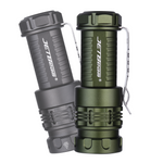 LinkMejor RRT0 PRO LED Rechargeable Small EDC Flashlight Equipped with 3 high-Brightness LEDs+with RGB Light,1680 lumens Maximum Range 200 Meters,IP66 Waterproof,for Outdoors,Work,Emergency