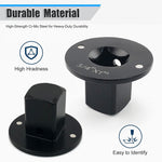 4Pcs Low Profile Impact Socket Adapter Set Cr-Mo Steel Drive Ratchet Adapter Magnetic Universal Adapter