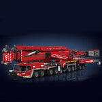 Mould King 17007 17008 Technical Truck Building Block Remote Control Liebherred LTM 11200 Crane Model Kids Christmas Car Toys