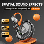 M113 Smart Translation Earbuds Wireless bluetooth 5.4 Earphone HiFi Stereo Bass Panoramic Sound 60H Playback Digital Display Open-ear Sports Headphones