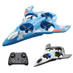 4DRC V54 3-IN-1 Land Sea Air 2.4G EPP Hover Fighter Glider Altitude Hold Mode Remote Control Kids Gifts RC Toys Flying Car Boat Drone Quadcopter RTF