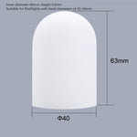 Silicone Elastic Flashlight Diffuser Lampshade Lamp Shade For Astrolux ST06 WP5 Suitable for a Diameter of 38mm/40mm Flashlight Cover Accessories