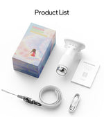1000X Portable Kid's Microscope 2 MP Camera 2.0 Inch IPS Screen 8 LEDs Rechargeable Battery Manual Focus