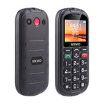 LinkMejor A8 PRO Mini 2G GSM 2.0-inch Dual SIM Card 1800mAh Built-in Flashlight Large Button One-click SOS Type-C Smart Mobile Phone