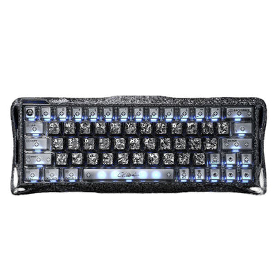 LinkMejor V60 PRO Wired Mechanical Gaming Keyboard Full CNC Aluminum Alloy Hall Effect Magnetic Switches 8000Hz Polling Rate 0.125ms Response Rapid Trigger RGB Web Driver