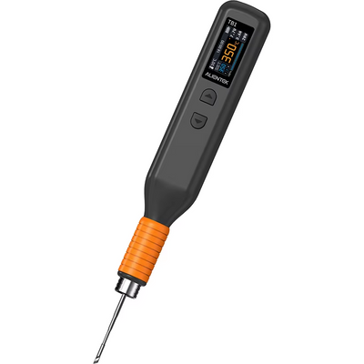LinkMejor TB1 Wireless Soldering Iron Type-C 65W 0.96 Inch IPS LCD T210 Portable Rechargeable Soldering Iron Kit