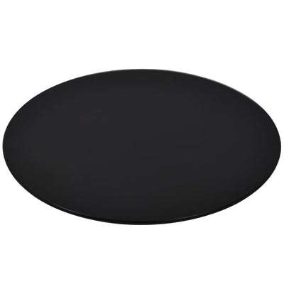 Desk Top Tempered Glass Round 35.4"