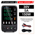 LinkMejor APS305H APS605H APS1203H APS1602H APS3010H 30V-120V 2-10A Adjustable DC Power Supply 4 Digits LED Display Switching Regulated Power Supply