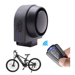LinkMejor Wireless Bike Alarm 115dB Loud Anti-theft 400mAh USB Chargeable IPX5 Waterproof Electric Vibration Horn with Remove Control for Bicycle Scooter Motorcycle