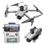 AE86 PRO MAX GPS 8KM 5G Repeater Digital FPV with 4K HD Camera 3-Axis EIS Gimbal 360° Obstacle Avoidance Touchable LCD Screen Controller Brushless Foldable RC Drone Quadcopter RTF