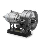 TECHING DM121 Turbofan Engine Model Assembly Kit with Built-in Battery Magnet Creative Desktop Ornaments Physics Experiment Science Education Toys
