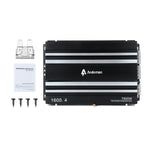 Andeman 7800W 4-Channel Car Amplifier High Power Output 12V-13.8V Efficient Cooling Design for Enhanced Audio Performance