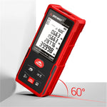 LinkMejor SW 120m 100m 70m 50m Laser Distance Meter Digital Rangefinder Electronic Level with Angle Sensor Backlight Waterproof
