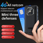 MAXo Mini 3.88 inch 6GB RAM 128GB ROM Android 12 Dual SIM 8MP Camera Face Recognition 3000mAh Battery Octa Core IP68 Waterproof 4G Rugged Smartphone