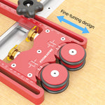 LinkMejor 160mm Extended Stock Guide with One-Way Wheel and Safety Auxiliary Tool Versatile for Table Saw Band Saw Circular Saw Woodworking Equipment Tool