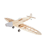 LinkMejor Spitfire 1020mm Wingspan Balsa Wood RC Airplane Fighter KIT