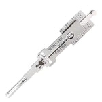 HU101 Lock Pick Tool Set Extended 2 in 1 Stainless Steel Automotive Lock Pick and Decoder for Jaguar Global Car Lock Solution