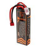 LinkMejor 11.1V 5000mAh 45C 3S LiPo Battery T Deans Plug for FPV Racing Drone