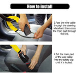 Car Steering Wheel Buckle Lock Anti-theft Safety Locks Universal Auto Seat Belt Buckle Lock